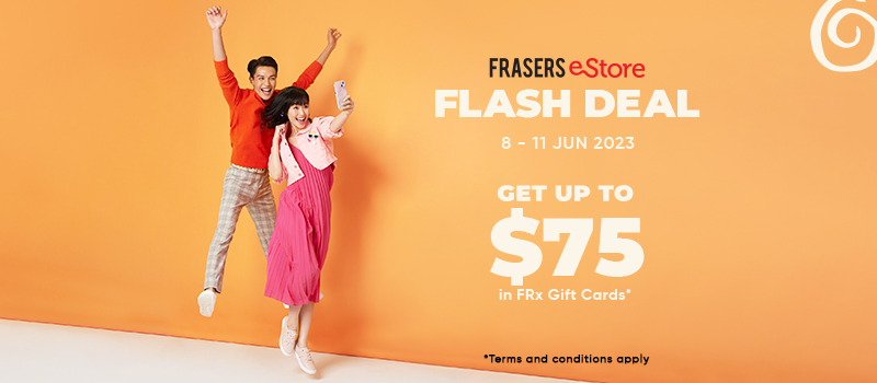 Jump for Rewards at Frasers eStore's Flash Deal!